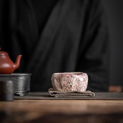 Pink Magma Kung Fu Tea Cup