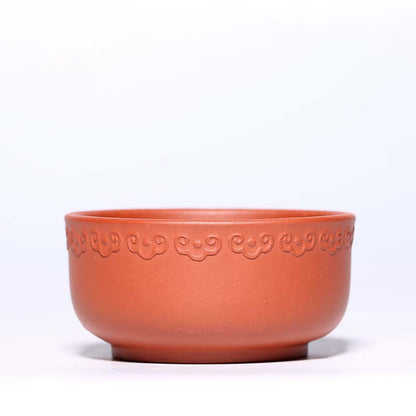 Five Color Purple Clay Auspicious Cloud Gongfu Tea Cup (Set of 5)