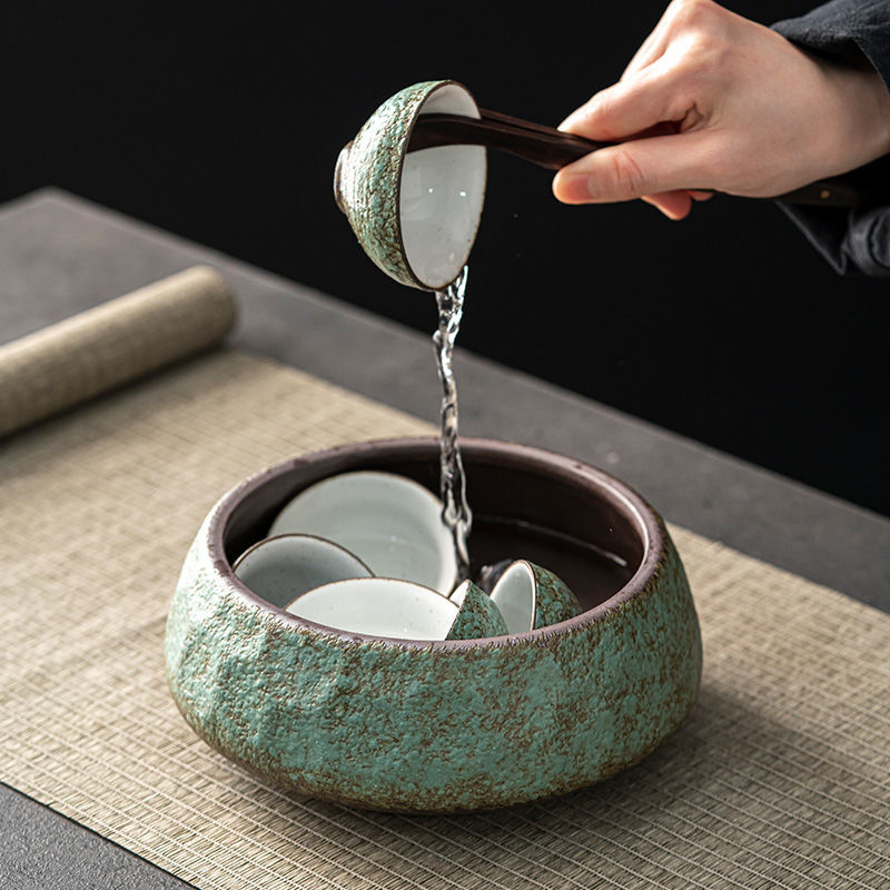 Japanese Tea Set With Leaf Tray