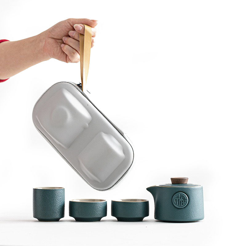 Lucky Character Travel Tea Set Umi Tea Sets