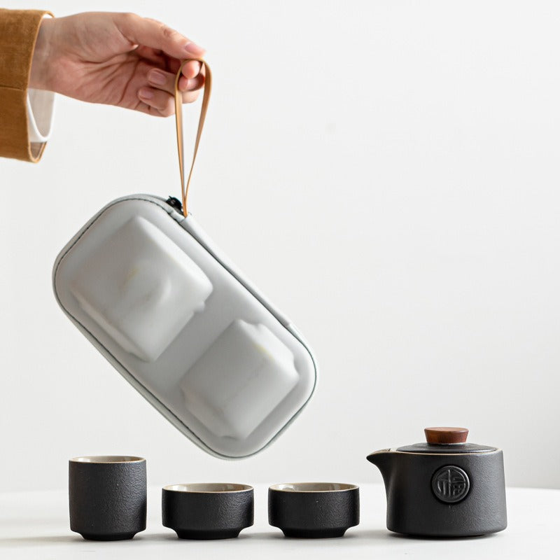 Lucky Character Travel Tea Set Umi Tea Sets