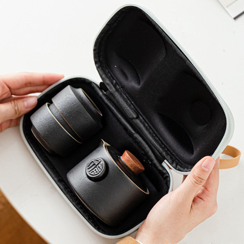 Lucky Character Travel Tea Set Umi Tea Sets