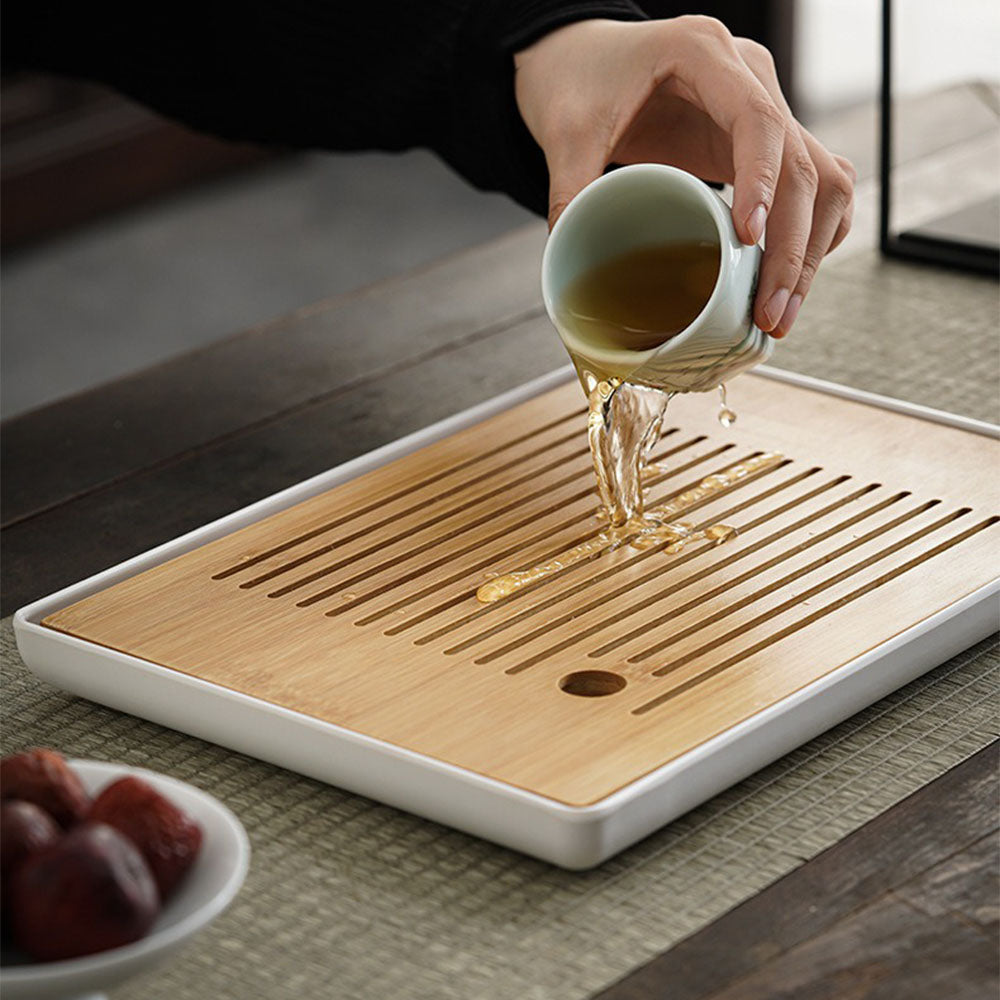 Plum Orchid Bamboo Chrysanthemum Mikawachi-yaki Tea Set – Umi Tea Sets