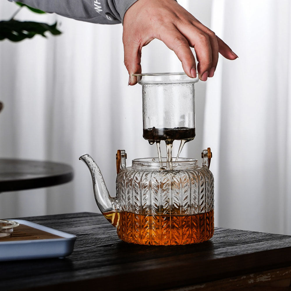 Japanese Glass Teapot With Two Styles Infuser – Umi Tea Sets