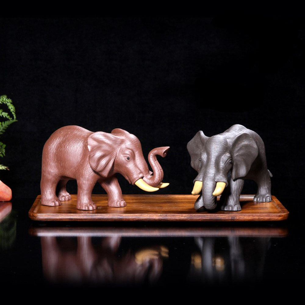 Yixing Clay Elephant Tea Pet