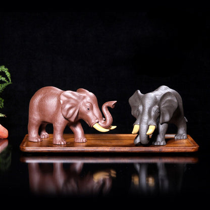 Yixing Clay Elephant Tea Pet