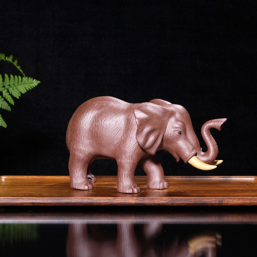 Yixing Clay Elephant Tea Pet