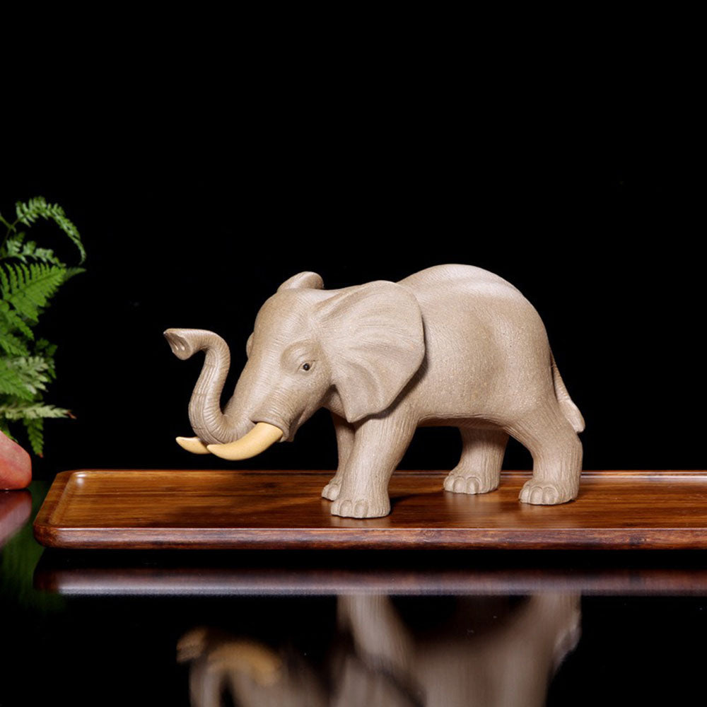 Yixing Clay Elephant Tea Pet
