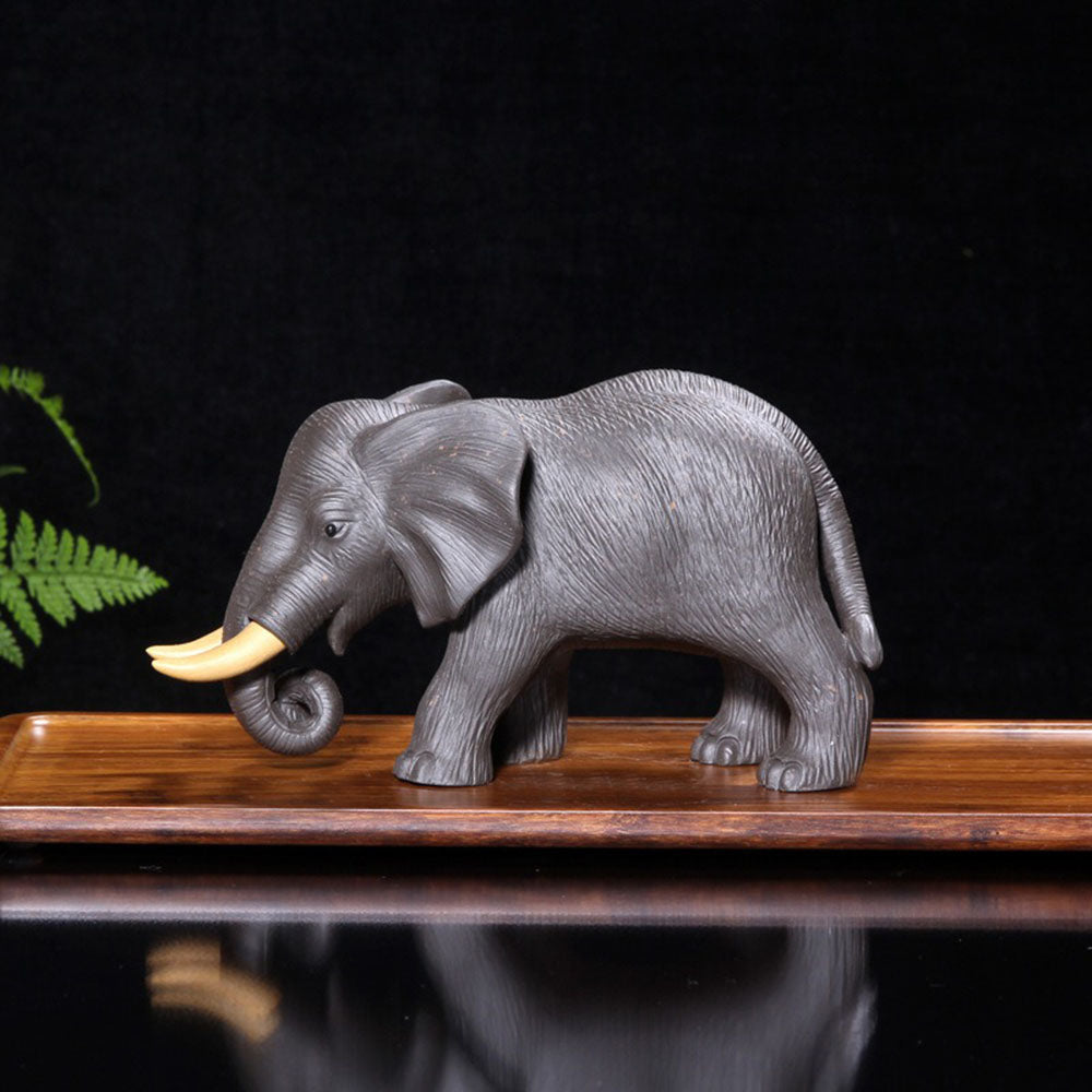 Yixing Clay Elephant Tea Pet