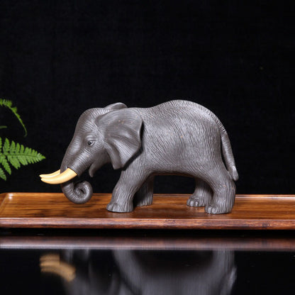 Yixing Clay Elephant Tea Pet