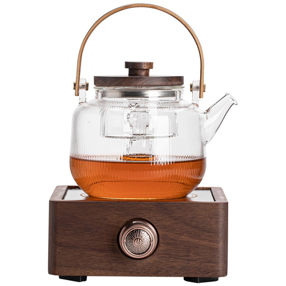 Walnut Adjustable Electronic Tea Stove Heater – Umi Tea Sets