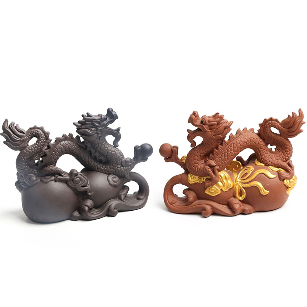 Umi Tea Sets Yixing Clay Dragon Tea Pet - Thumbnail 2