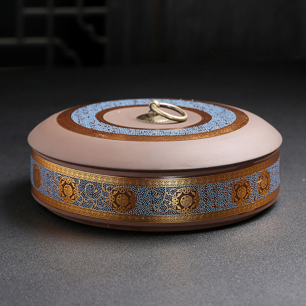 Umi Tea Sets Yixing Clay Puerh Tea Cake Caddy