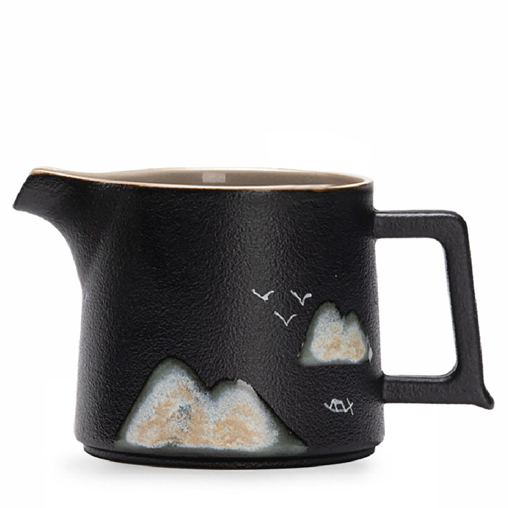 Japanese Mountain Ceramic Fair Cup