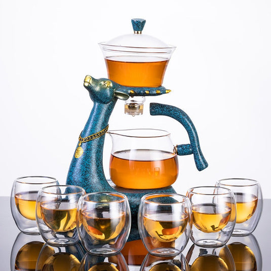 Automatic Elk Glass Tea Set – Umi Tea Sets