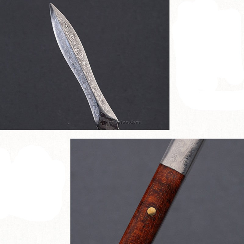 Puerh Tea Knife With Leather Case