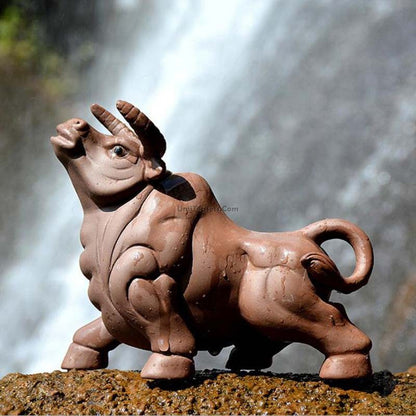 Yixing Clay Bull Tea Pet