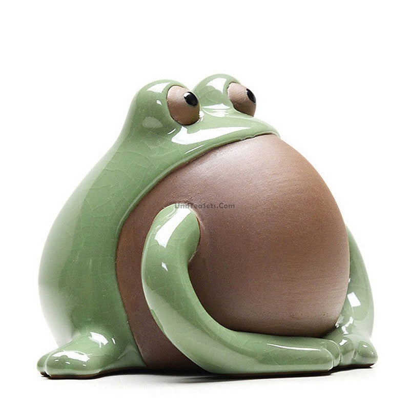 Ge Kiln And Clay Frog Tea Pet