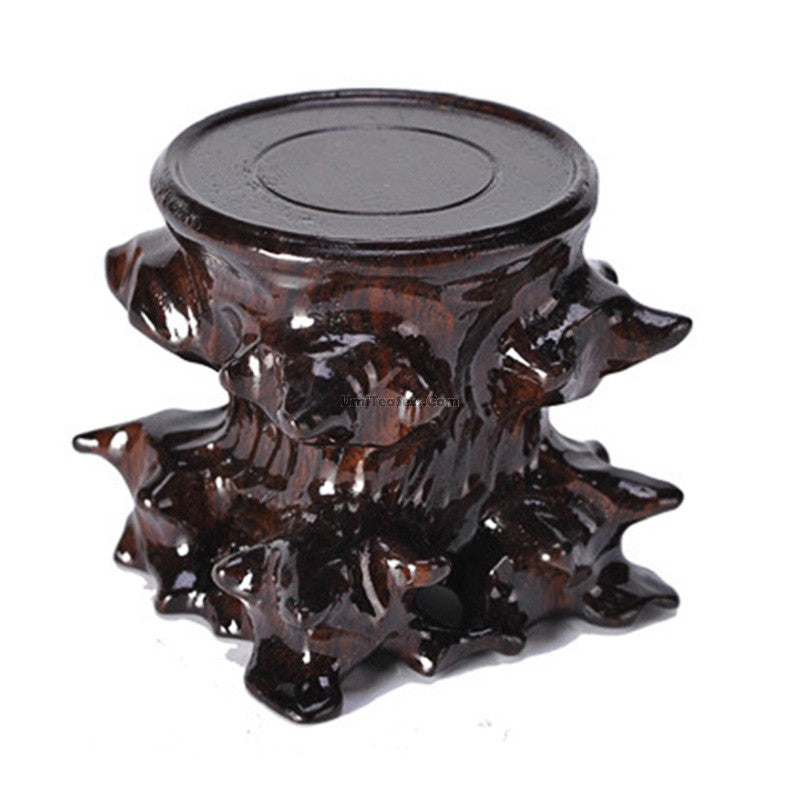 Catalpas Root Carving Teapot Stand
