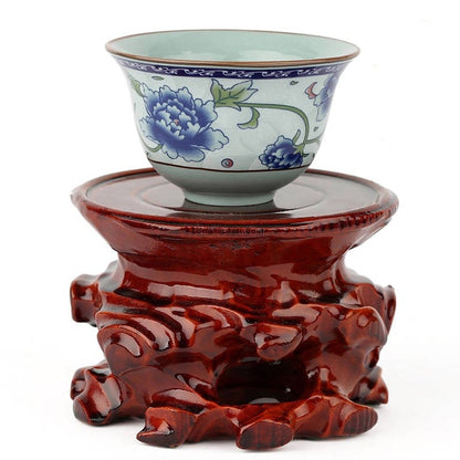 Rosewood Small Tea Cup Stand