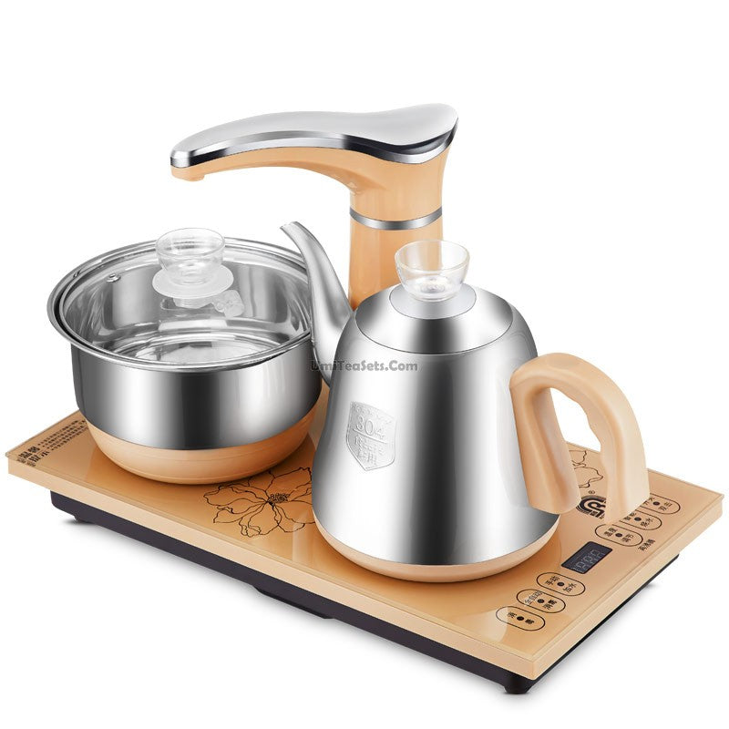 Stainless Steel Teapot With Black Induction Cooker (110V) – Umi Tea Sets