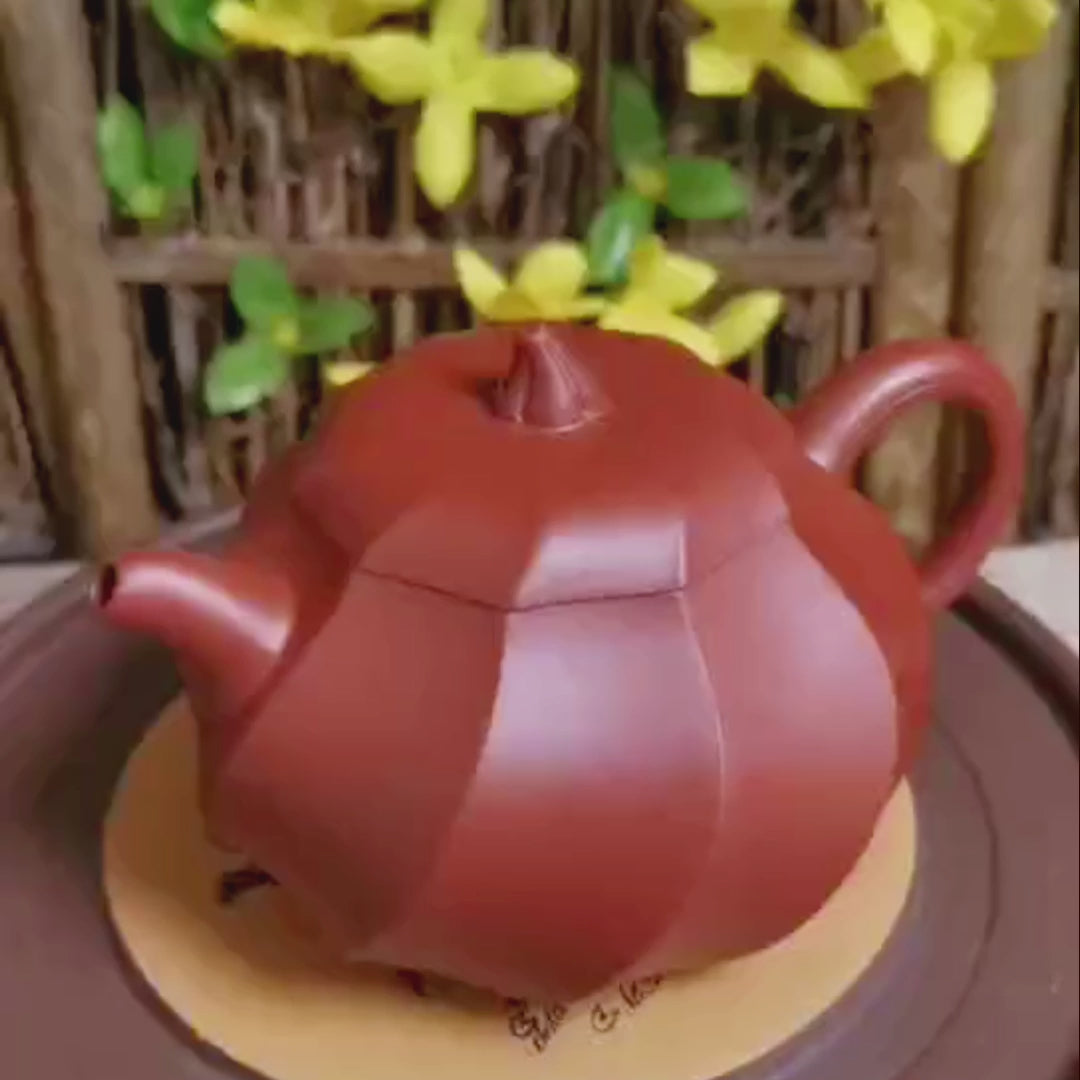 Yixing Purple Clay Eggplant Teapot