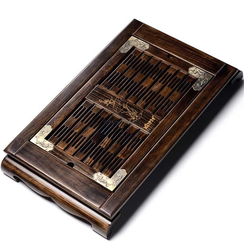 Fire Style Wood Gongfu Tea Tray