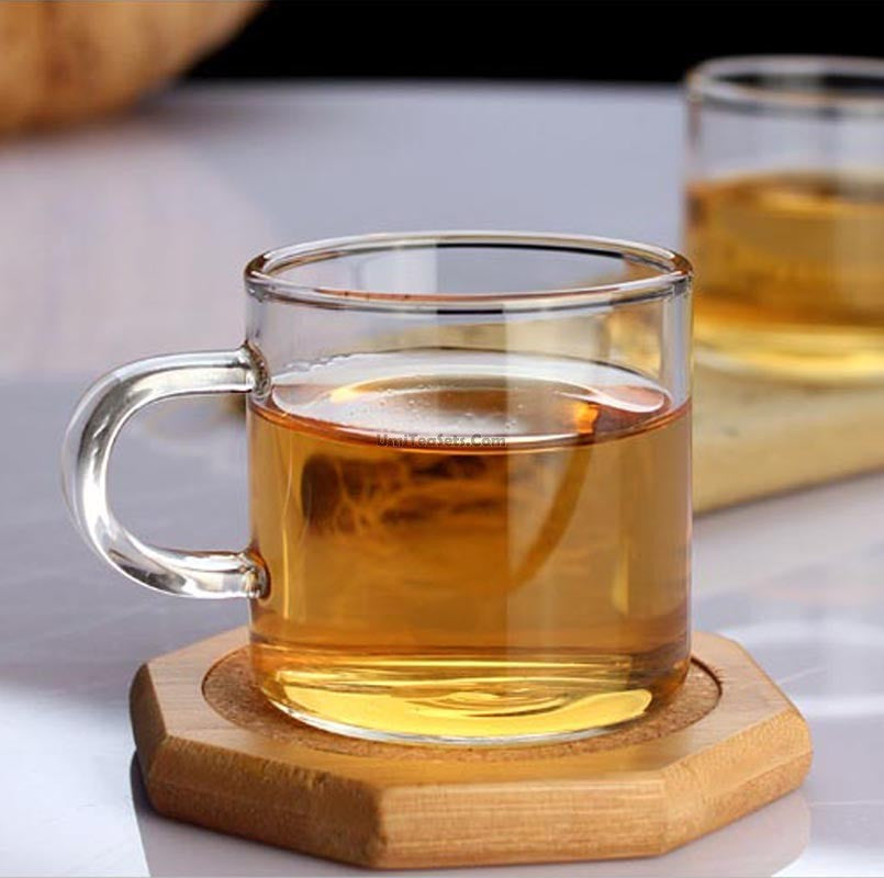 Transparent Simple Glass Tea Cup