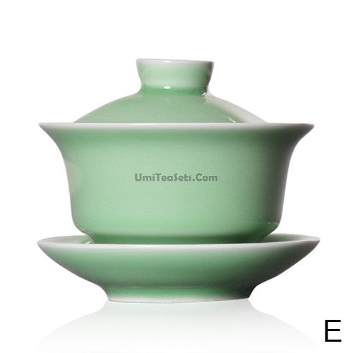 Ice Crack Longquan Celadon Gaiwan