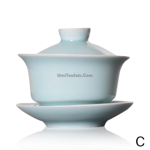 Ice Crack Longquan Celadon Gaiwan