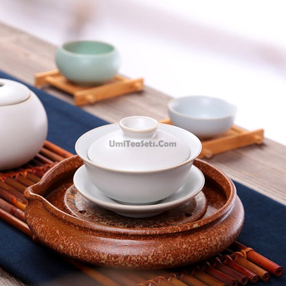 Authentic Chinese Ru Kiln Gaiwan