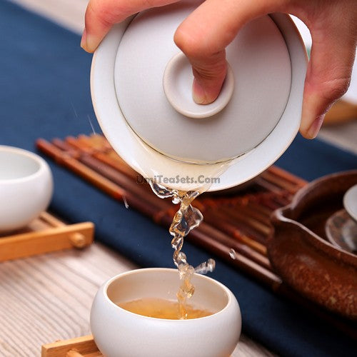 Authentic Chinese Ru Kiln Gaiwan