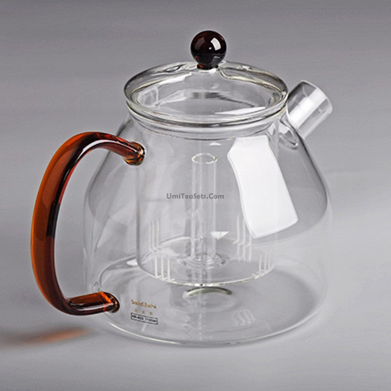 Buy Glass Pitcher With Lid And Handle For Iced Tea 1200ml/41oz Online 