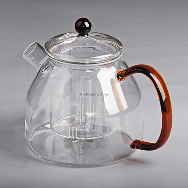 Buy Glass Pitcher With Lid And Handle For Iced Tea 1200ml/41oz Online 