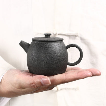 Japanese Style Coarse Pottery Teapot
