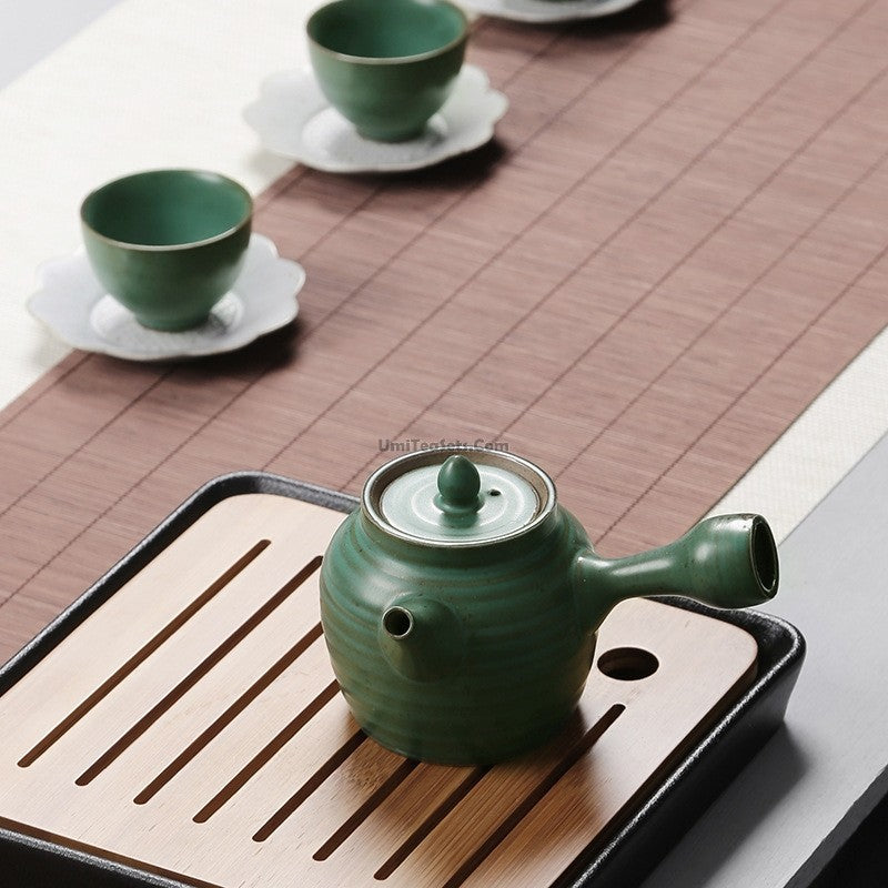Coarse Pottery Japanese Style Teapot