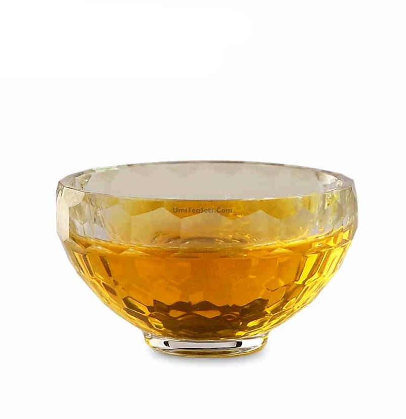 Crystal Glass Gongfu Tea Cup (Set of 6)