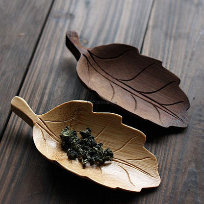Handmade Bamboo Cha He Tea Holder