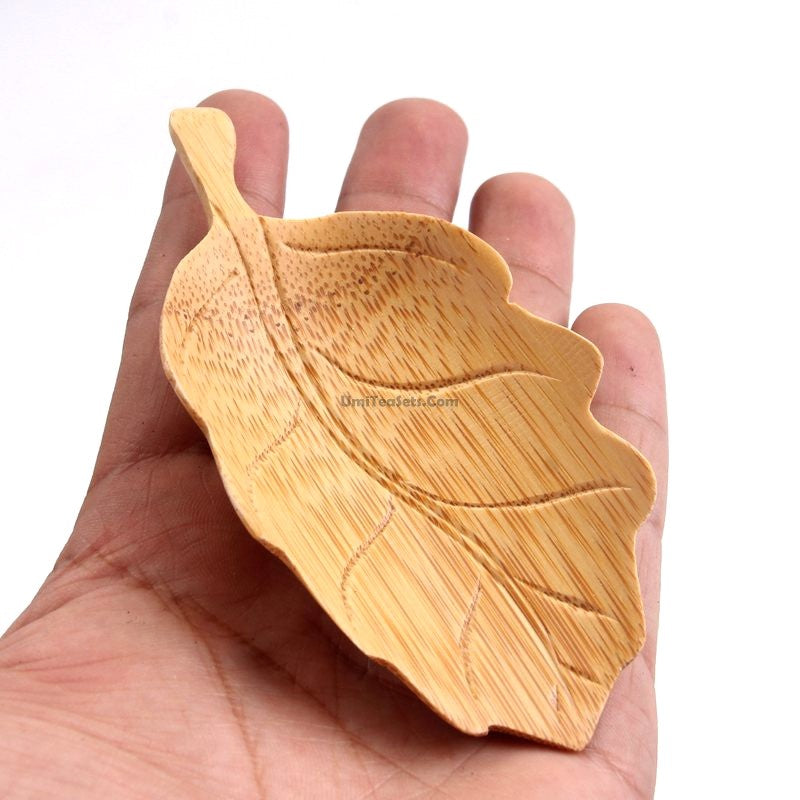 Handmade Bamboo Cha He Tea Holder