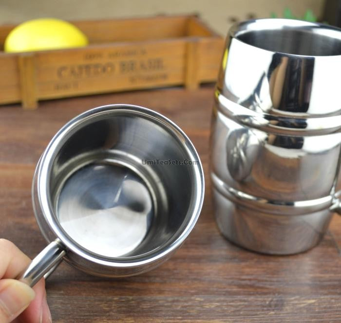 Double Wall Stainless Steel Beer Cup