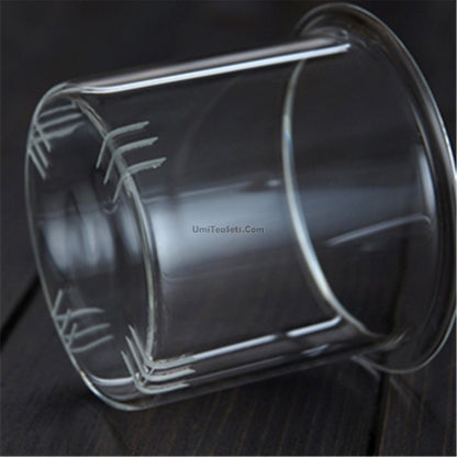 Handmade Bamboo Handle Glass Teapot