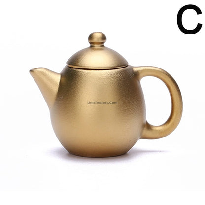 Yixing Clay Xi Shi Mini Teapot