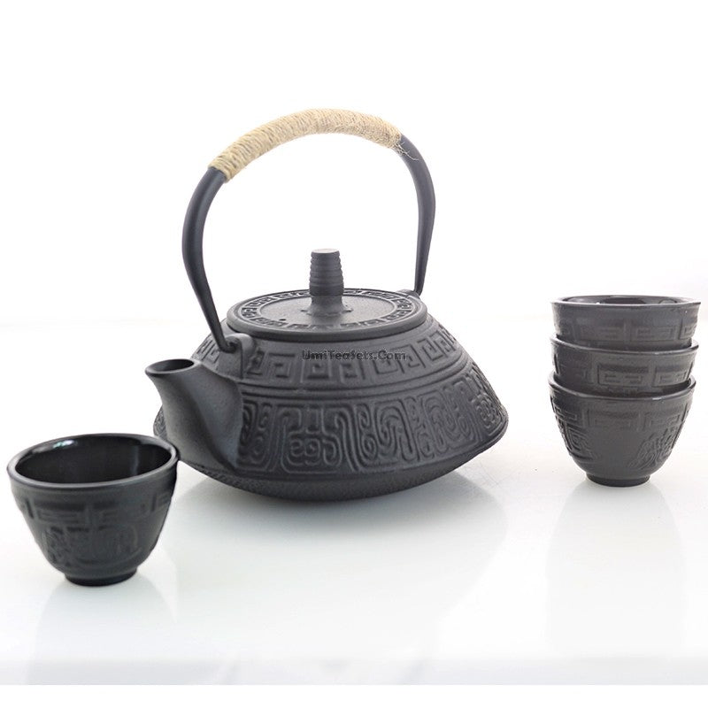 Japanese Southern Cast Iron Tea Set