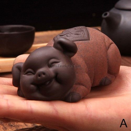 Cute Pig-shaped Tea Pet