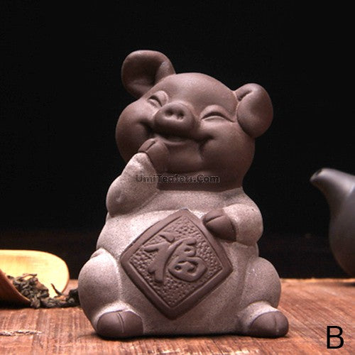 Cute Pig-shaped Tea Pet