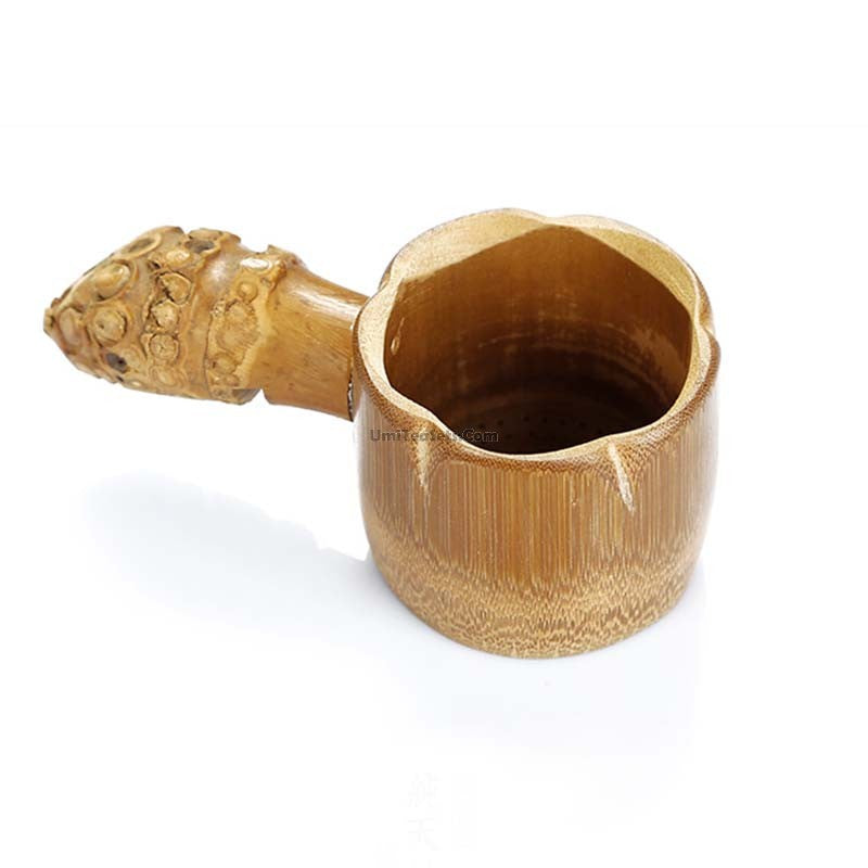 Bamboo Tea Strainer With Handle