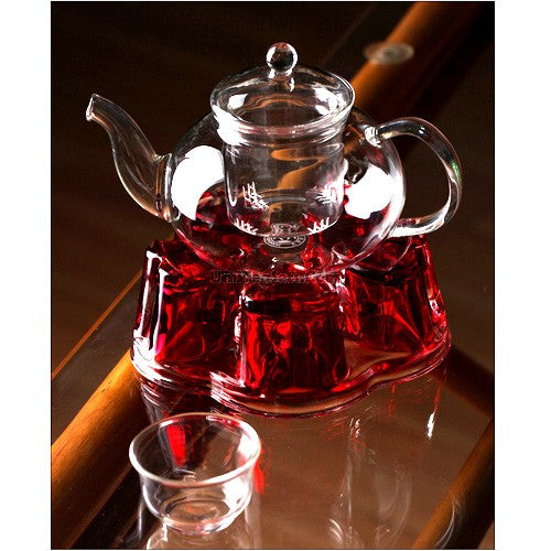 Heart Shaped Teapot Candle Warmer