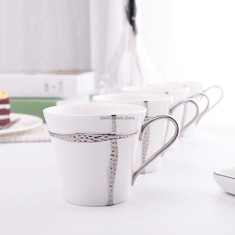 Ceramic Tea Cup Set Coffee Cups Unique Coffee Mug Sets Small