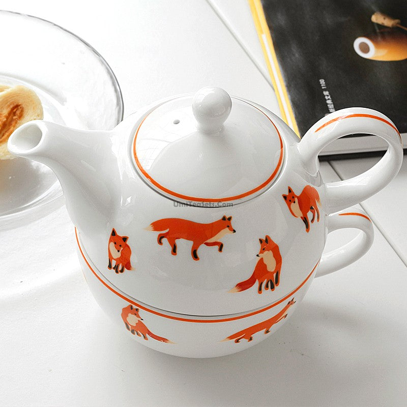 Fox Bone China Tea For One Set