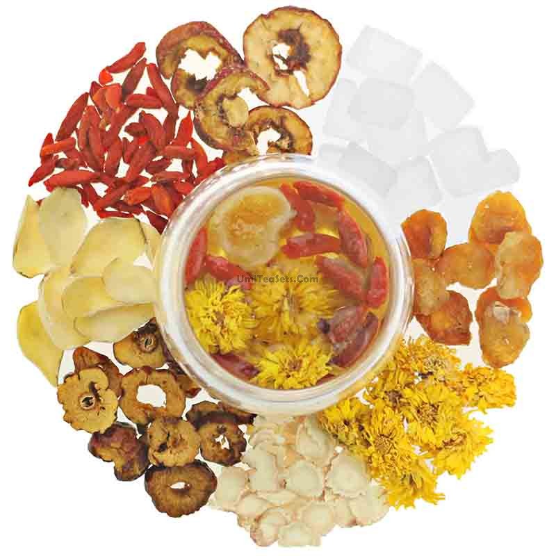 Eight Treasure Tea Blend - COLORFULTEA – Umi Tea Sets